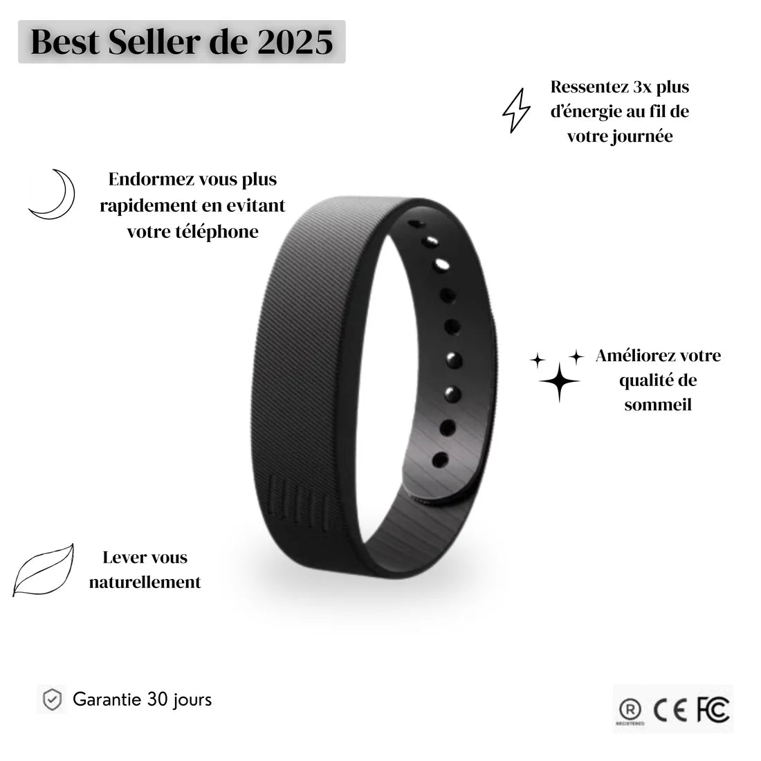 Bracelet Intelligent LED Numérique OrisBand