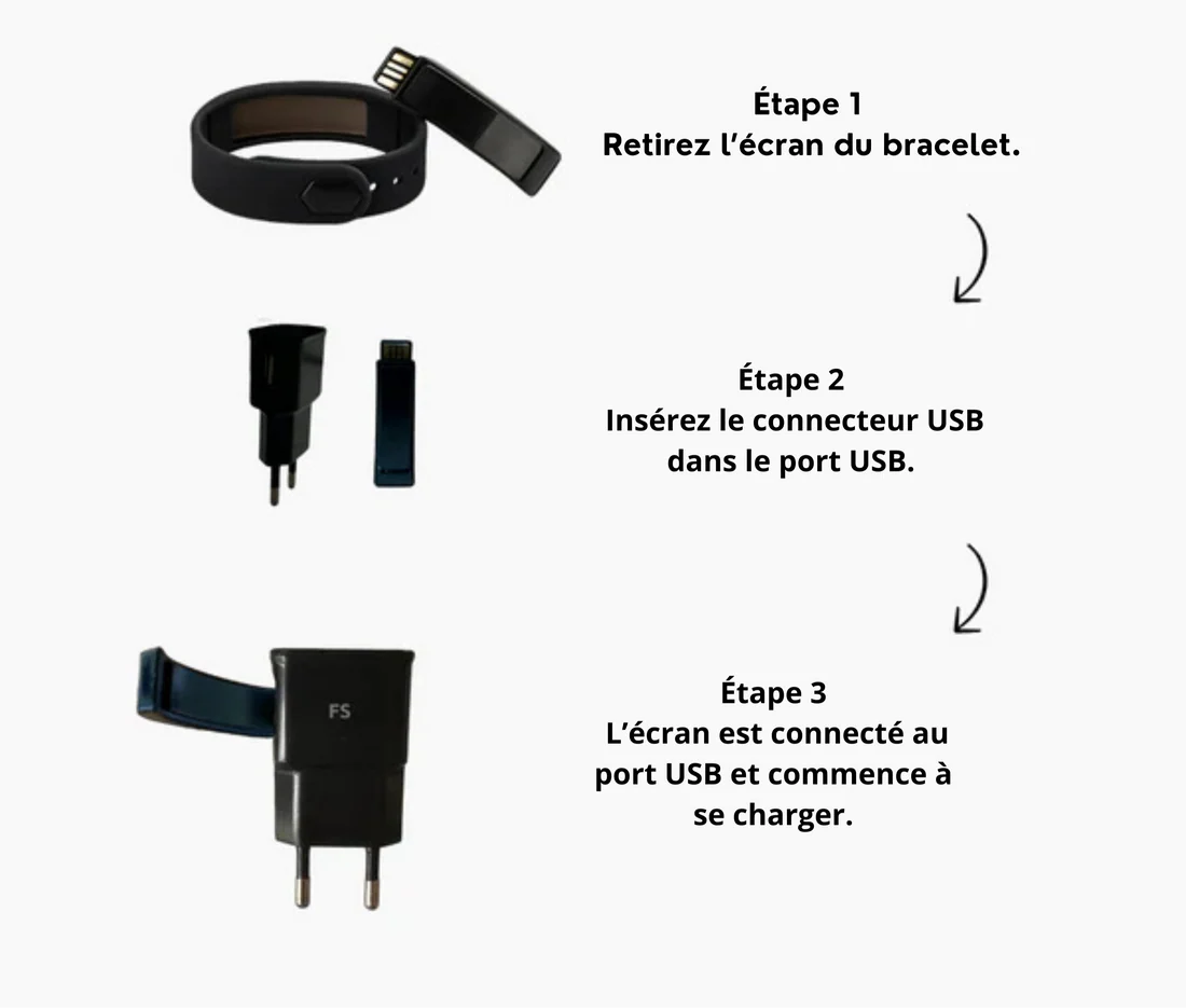 Bracelet Intelligent LED Numérique OrisBand